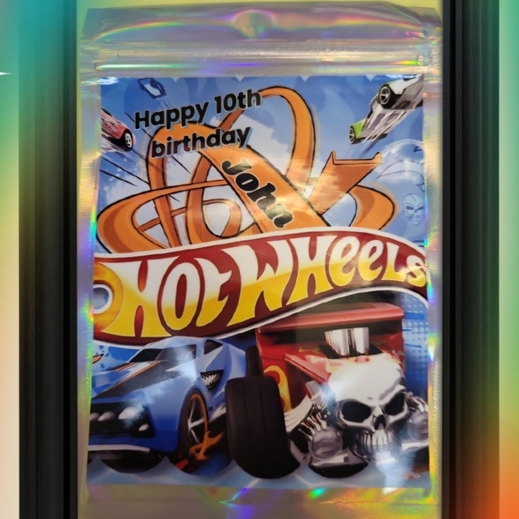 8-PERSONALIZED TREAT/CANDY BAGS/PERSONALIZE WITH NAME & DATE & YOUR PARTY THEME - Picture 7 of 11